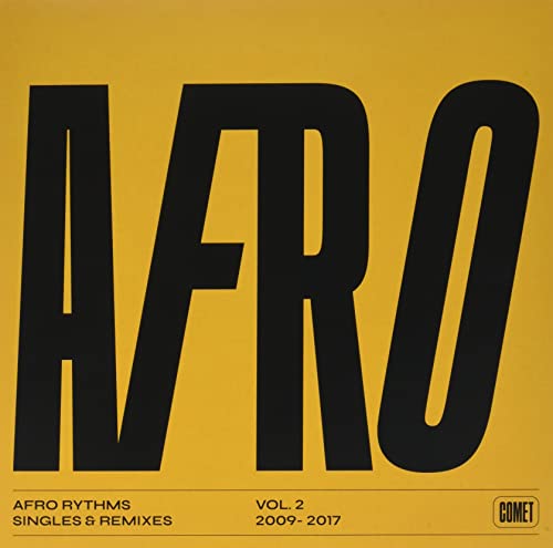 Yellow album cover with bold black text reading "AFRO" and "Vol. 2".