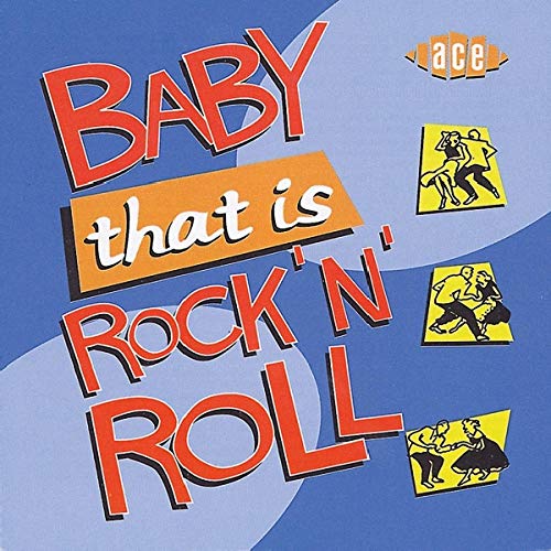CD cover for “Baby That Is Rock ‘n’ Roll” with dancing figures.