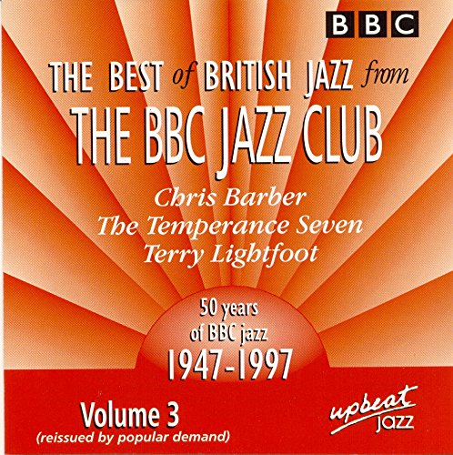 CD cover for “Best of British Jazz - BBC Jazz Vol 3” with orange rays.