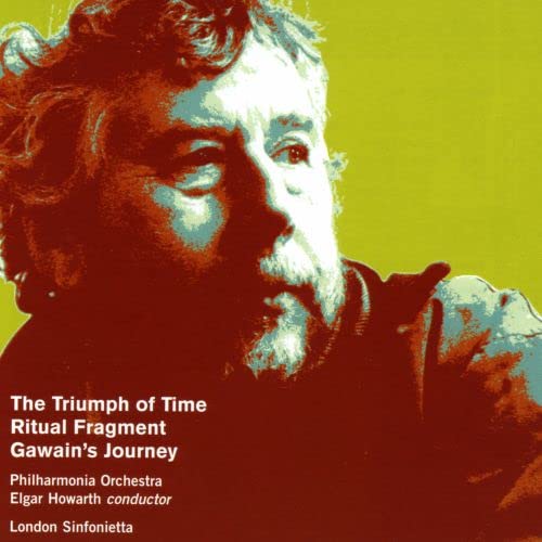 CD cover with a stylized portrait of a man on a green background.