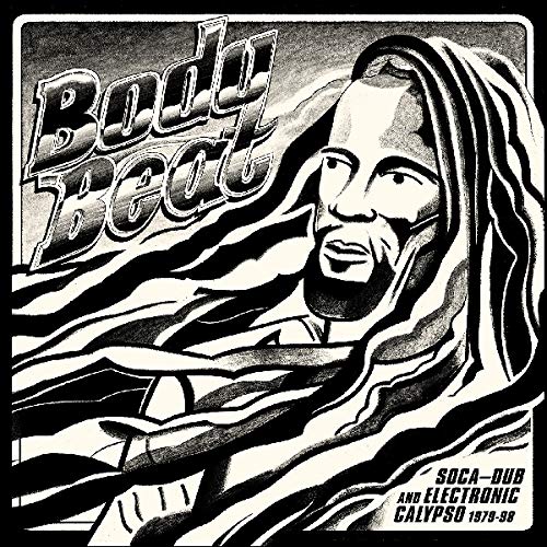 Black and white vinyl album cover featuring a man with long hair.