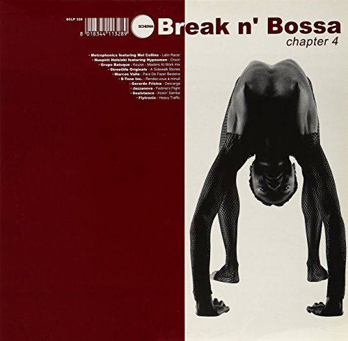 Vinyl record cover: red background with a black and white photo of a dancer.