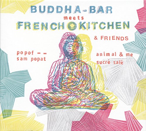 CD cover with colorful illustration of a meditating Buddha figure.