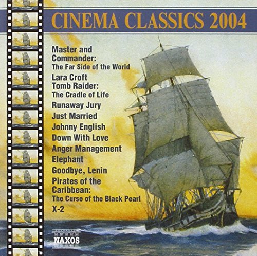 CD cover for “Cinema Classics 2004” featuring a sailing ship image.
