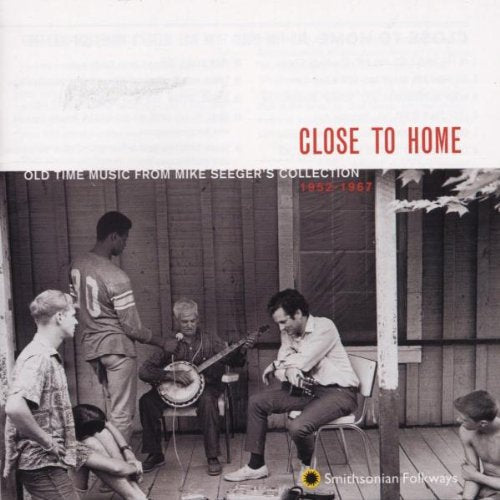 CD cover: black and white photo of musicians on a porch.
