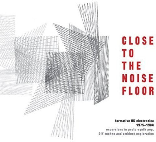 CD cover with abstract grey lines and red text: "Close To The Noise Floor".