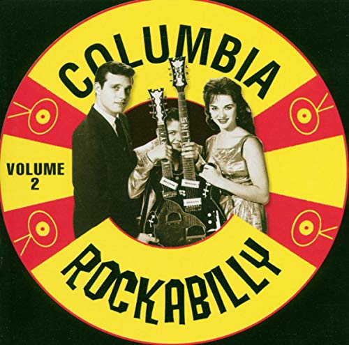 CD cover for “Columbia Rockabilly 2” featuring a couple and guitar.