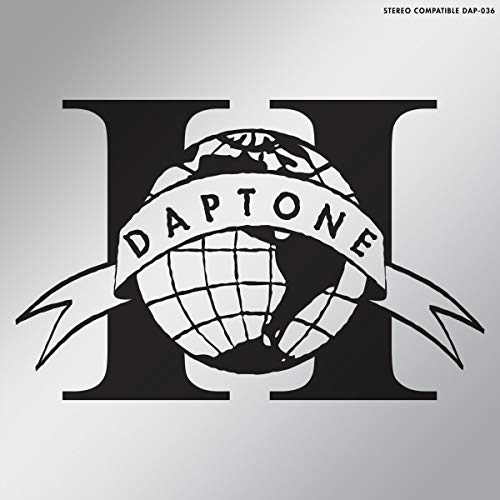 Daptone Gold Vol. II CD cover with a black and white globe design.