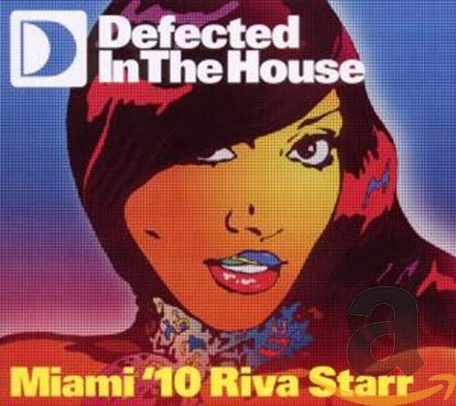 CD cover for “Defected In The House Miami ‘10” with illustrated woman.