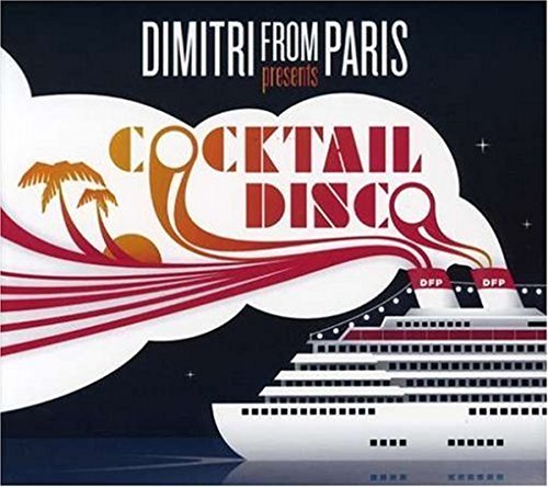 "Album cover featuring a cruise ship and 'Cocktail Disco' text against a dark background."