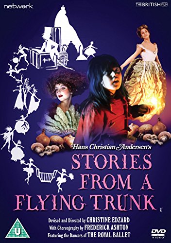 DVD cover for “Stories From A Flying Trunk” featuring ballet imagery.