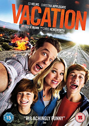 Vacation" DVD cover featuring Ed Helms, Christina Applegate, and family.
