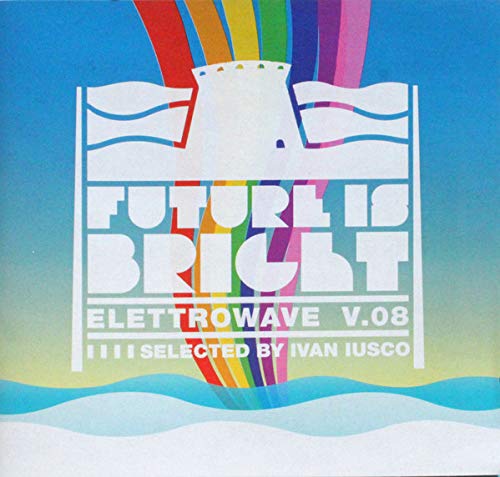 CD cover with rainbow arc, white castle, and text "Future is Bright.