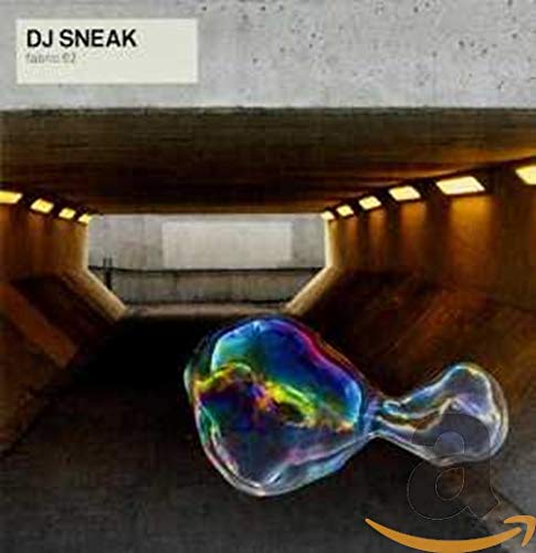 CD cover for DJ Sneak’s “fabric 62” featuring an abstract, colorful form.