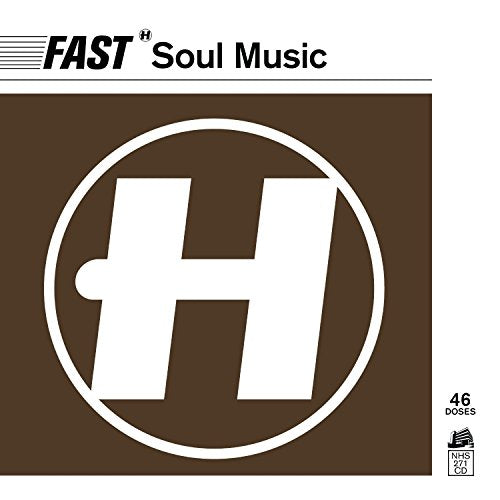 CD cover for “Fast Soul Music” with a brown background and white “H”.