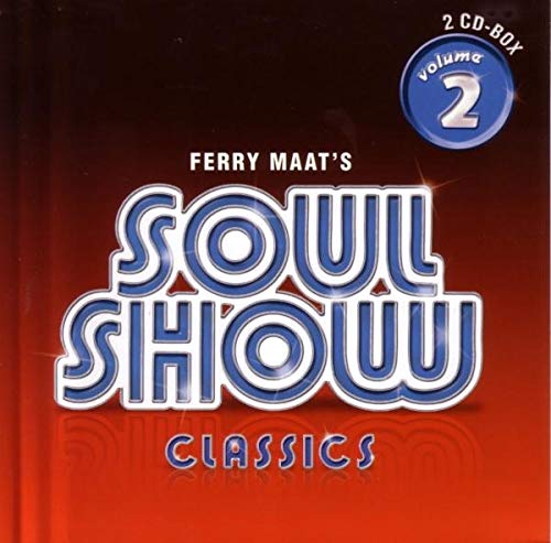 CD cover for "Ferry Maat's Soul Show Classics" with blue lettering.