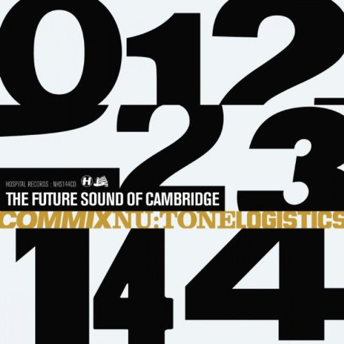 Album cover with large black numbers on white background and text in the center.