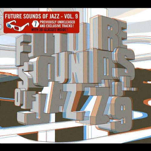 CD cover for “Future Sounds Of Jazz Vol. 9” with 3D text effect.