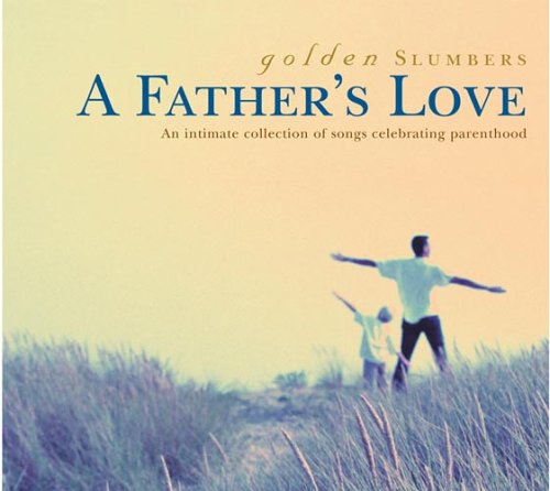 CD cover: father and son silhouetted in a grassy field.