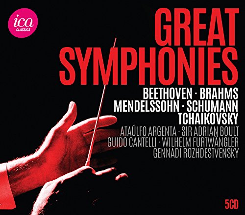 CD cover showing a conductor's hands and baton against a black and red background.