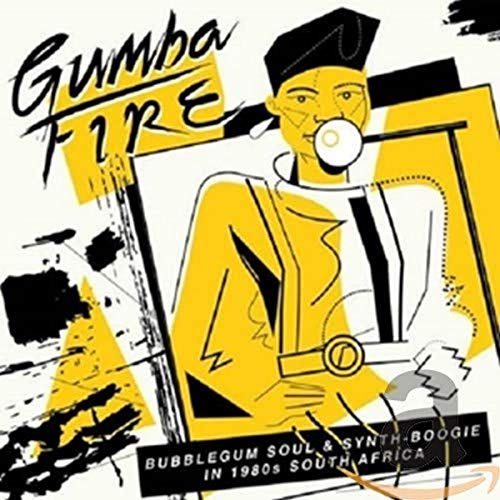 CD cover: Yellow illustration of a person wearing a hat, text overlay.