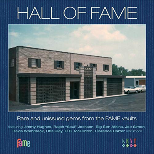 CD cover for “Hall Of Fame” featuring the FAME Studios building.