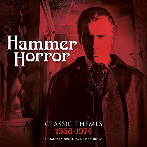 Hammer Horror vinyl record cover featuring Christopher Lee as Dracula.