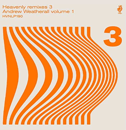 CD cover: orange wavy lines, number 3, and text on a light gray background.