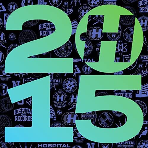 CD cover for "Hospitality 2015" with large green and blue numbers.