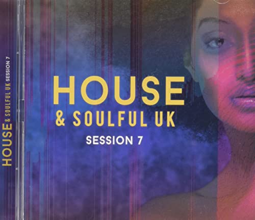 CD case for “House & Soulful UK Session 7” with portrait.