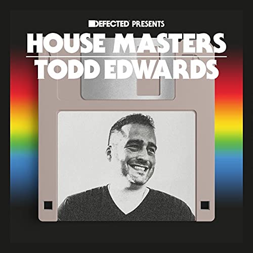 CD cover featuring Todd Edwards’ portrait on a floppy disk graphic.