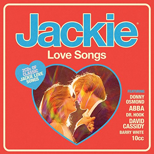 CD cover for “Jackie Love Songs” featuring a couple embracing.