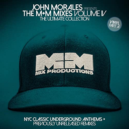 Album cover for "The M+M Mixes Vol. 4" featuring a baseball cap.