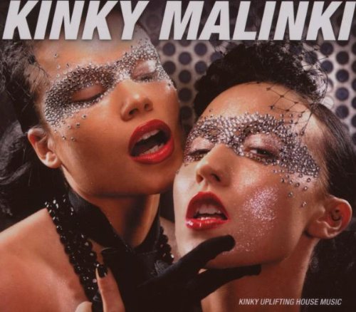 CD cover: two women with jeweled masks and red lips.