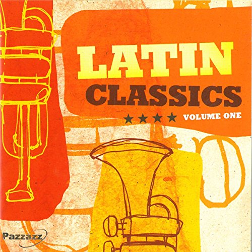 CD cover for “Latin Classics Volume One” with musical instruments.