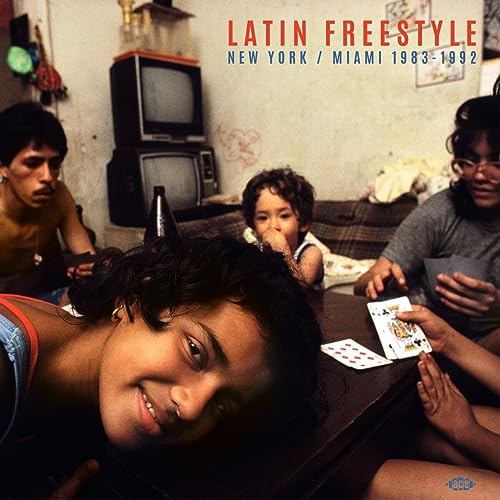 Album cover featuring people playing cards in a vintage living room.