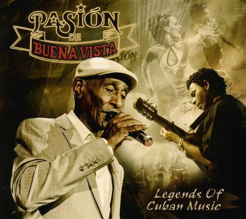 CD cover featuring Cuban musicians, including Compay Segundo, with dancers.