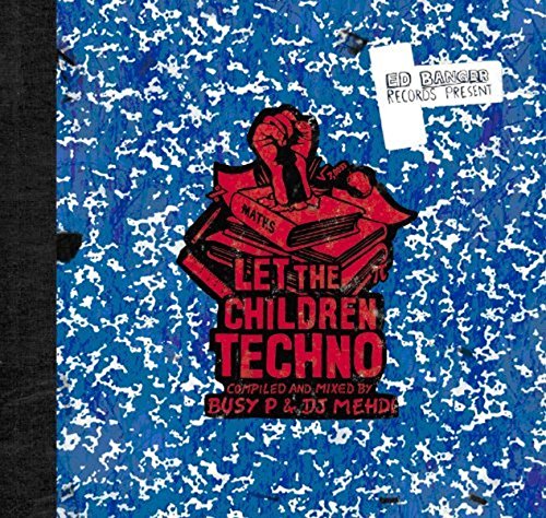 CD cover: blue speckled background with a raised fist and books graphic.