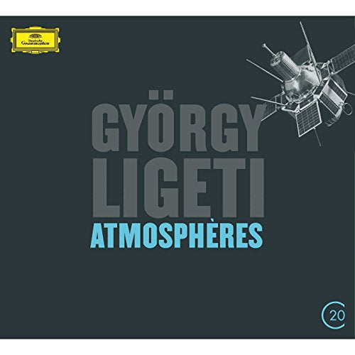 CD cover for György Ligeti’s Atmosphères, featuring a satellite image.