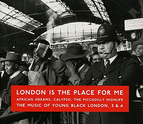 CD cover with a black and white photo of police and people at a station.