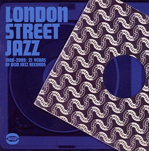 CD cover for “London Street Jazz 1988-2009” with record label design.