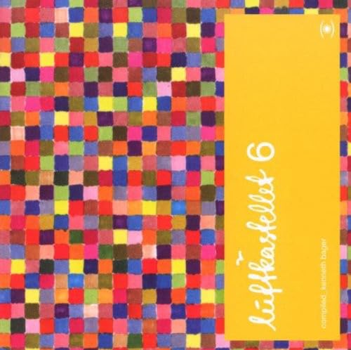 CD cover with colorful pixelated squares and yellow text: "Luftkastellet 6".