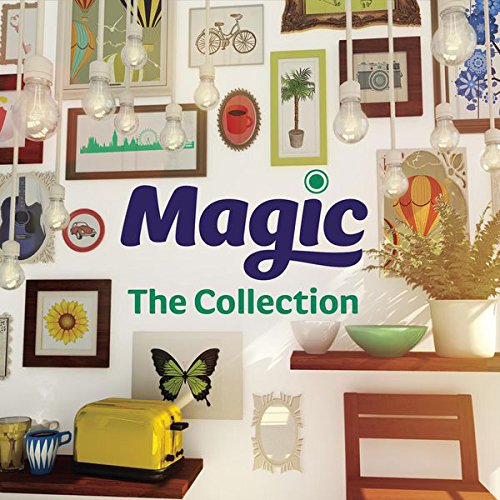 CD cover for “Magic: The Collection” with colorful artwork and décor.