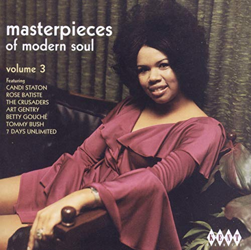 CD cover: "Masterpieces of Modern Soul Vol 3" featuring a woman in red.