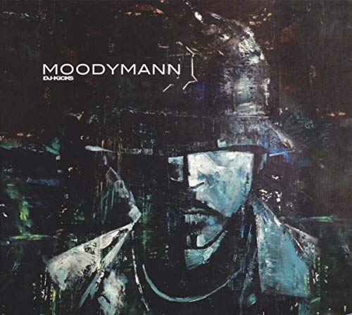 Moody Mann DJ-Kicks vinyl album cover with abstract portrait.