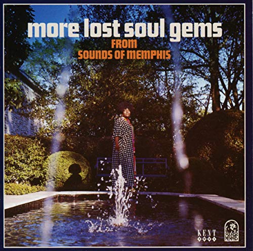 CD cover: woman by a fountain, text "more lost soul gems.