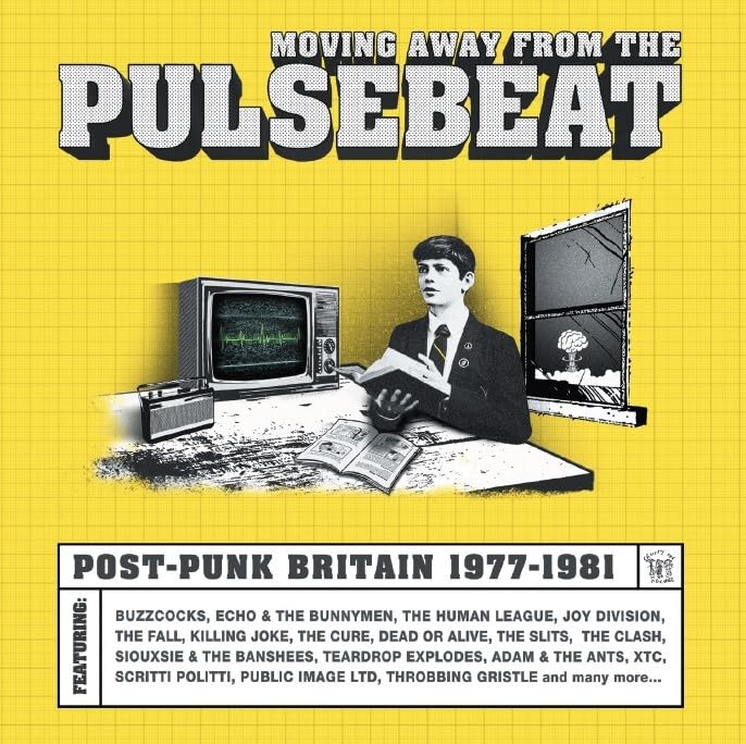 5CD clamshell box set: "Moving Away From The Pulsebeat" - Post Punk Britain.