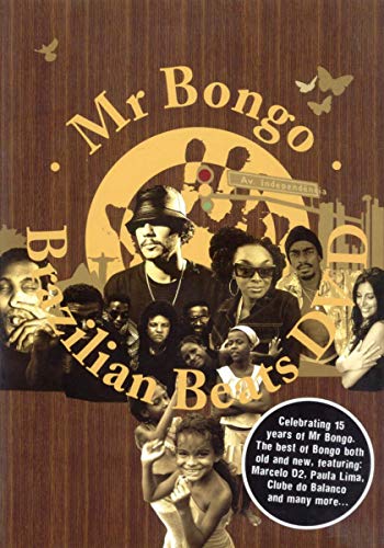 DVD cover for "Mr Bongo: Brazilian Beats" featuring diverse portraits.