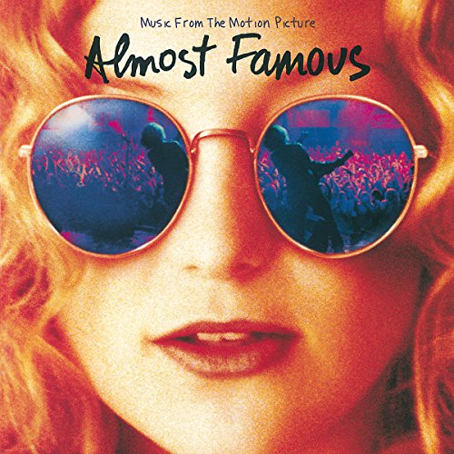CD cover for "Almost Famous" soundtrack, showing sunglasses reflecting a concert.