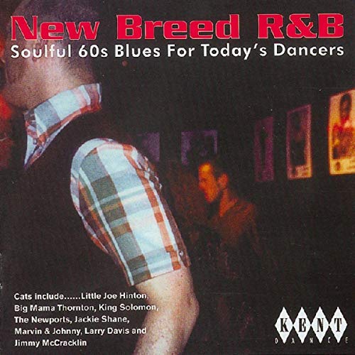CD cover for New Breed R&B featuring a man in a plaid shirt.